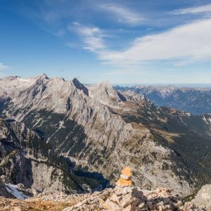 Panorama mit Zugspitze